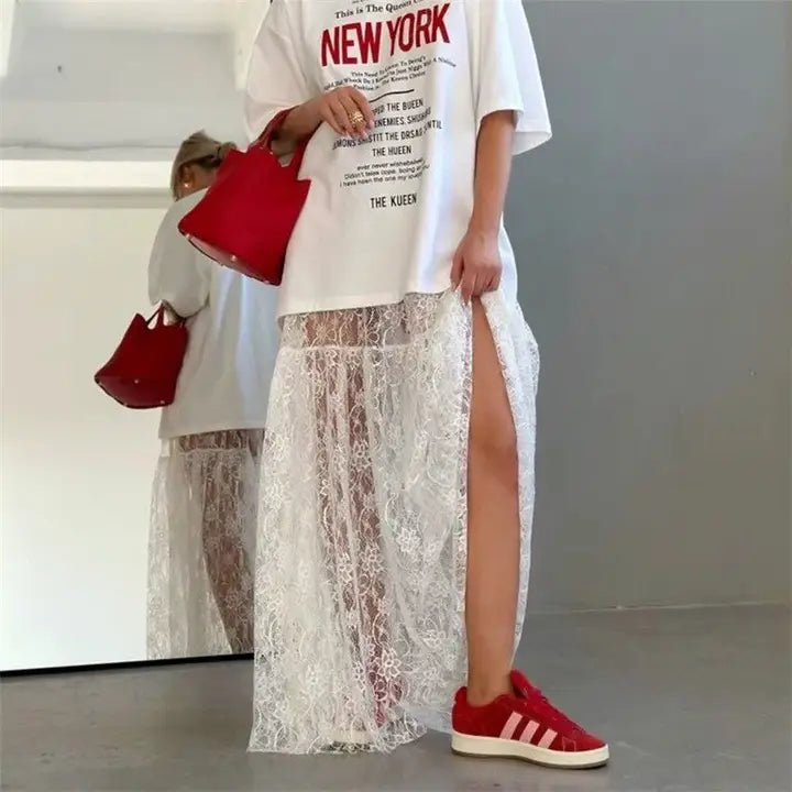 Midtown Stroll Maxi Skirt