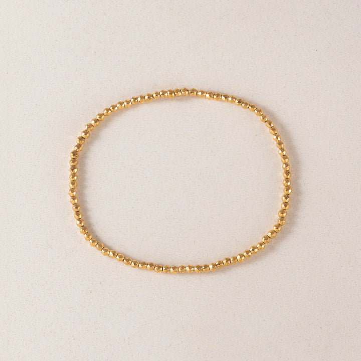 Mira Stretch Bracelet- Gold