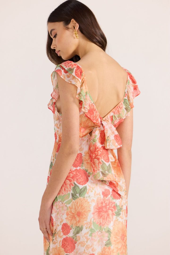 Aida Frill Maxi Dress