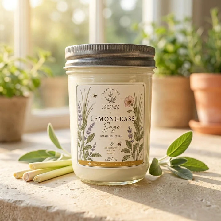 Lemongrass Sage Candle