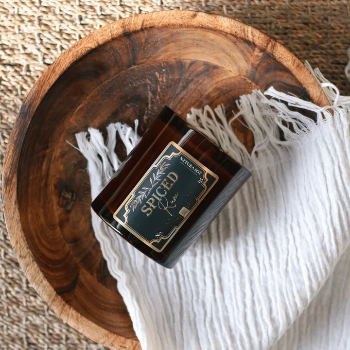 Spiced Rum Woodwick Candle