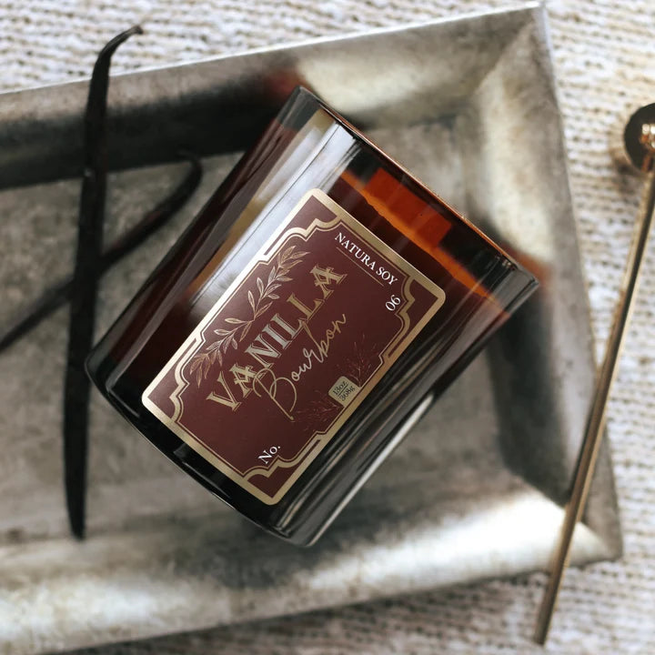 Vanilla Bourbon Woodwick Candle