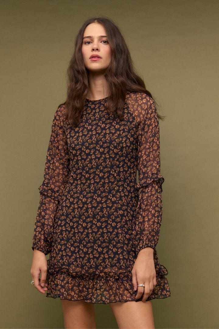 Liv Longsleeve mini dress