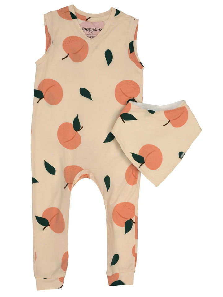 Peachy Keen Bamboo Romper