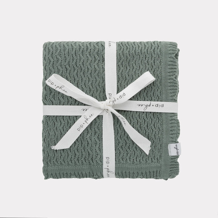 Cotton Blanket- Green