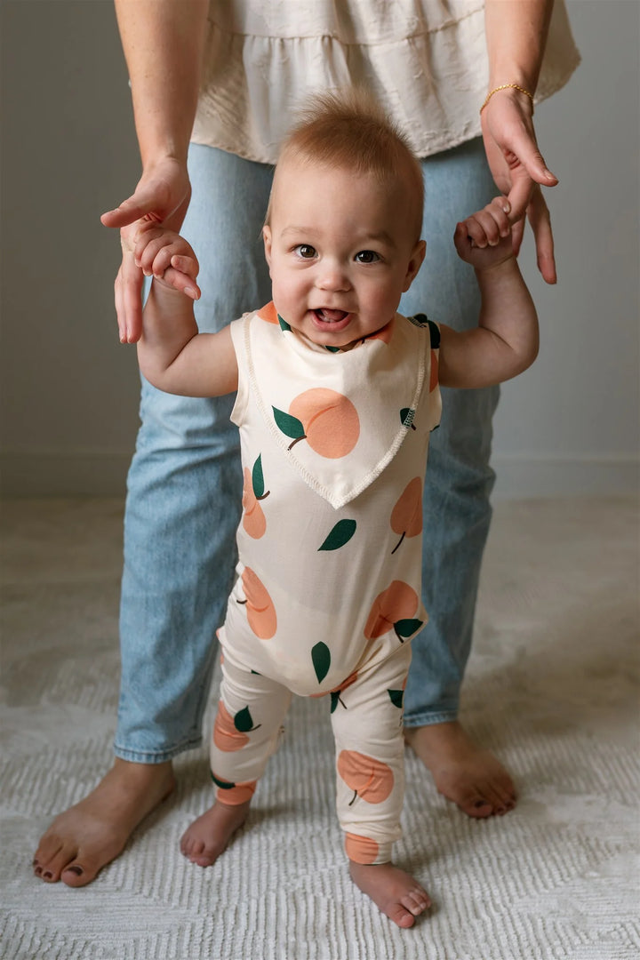 Peachy Keen Bamboo Romper