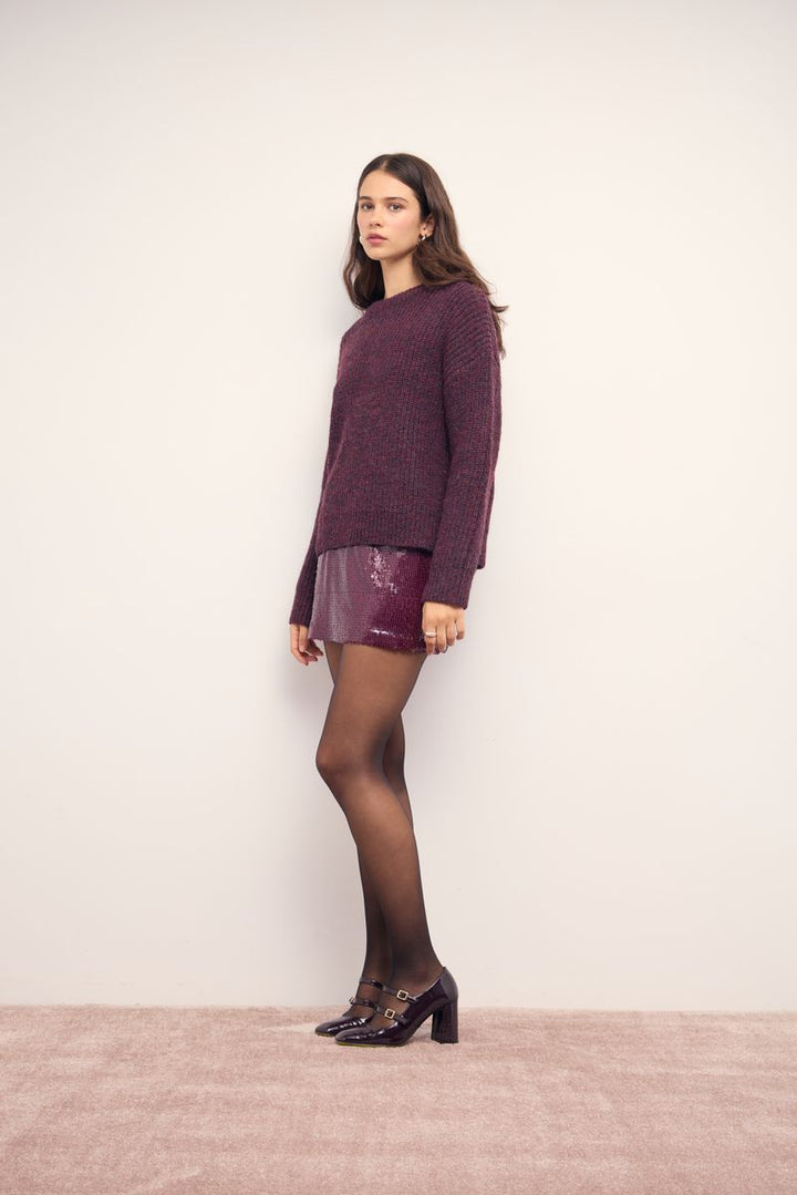 MULBURRY SEQUIN SKIRT