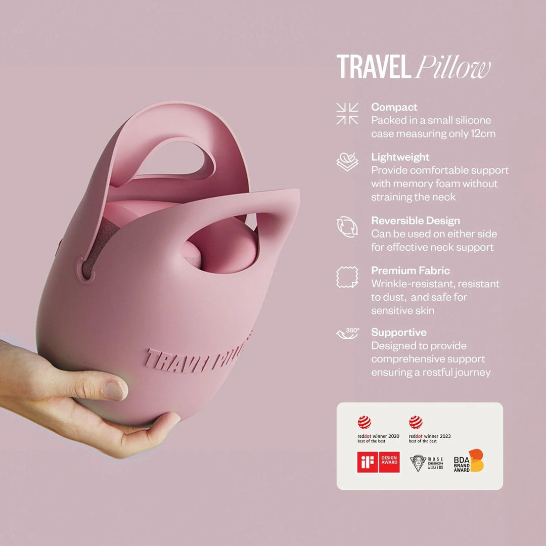 Travel Pillow - Pink