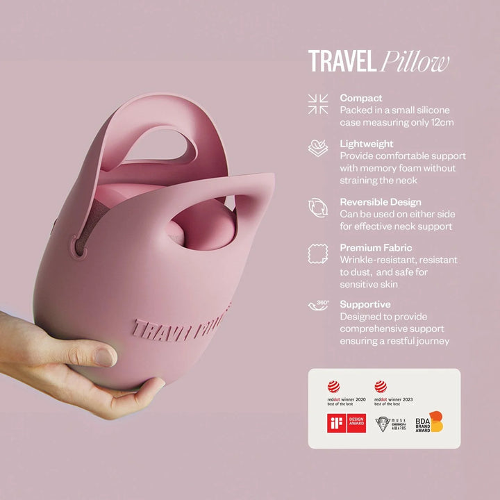 Travel Pillow - Pink