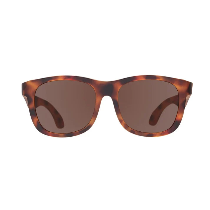 Babiators- Polarized Navigator Sunglasses: Tortoise/Amber