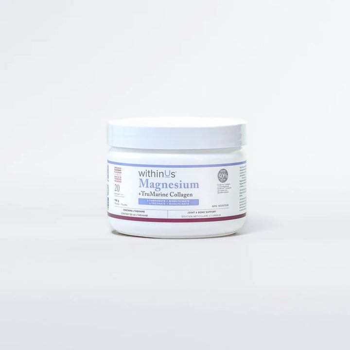Magnesium L-Threonate + TruMarine® Collagen Jar - RASPBERRY