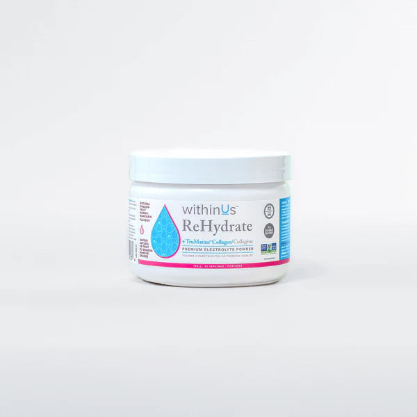 ReHydrate + TruMarine® Collagen Jar - DRAGONFRUIT MANGO MANDARIN