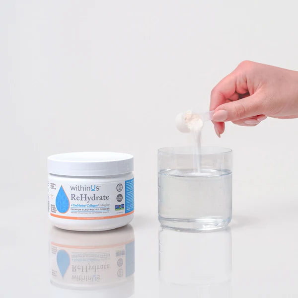 ReHydrate + TruMarine® Collagen Jar - PEACH