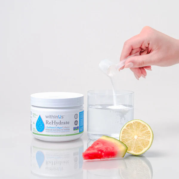 ReHydrate + TruMarine® Collagen Sticks - WATERMELON LIME