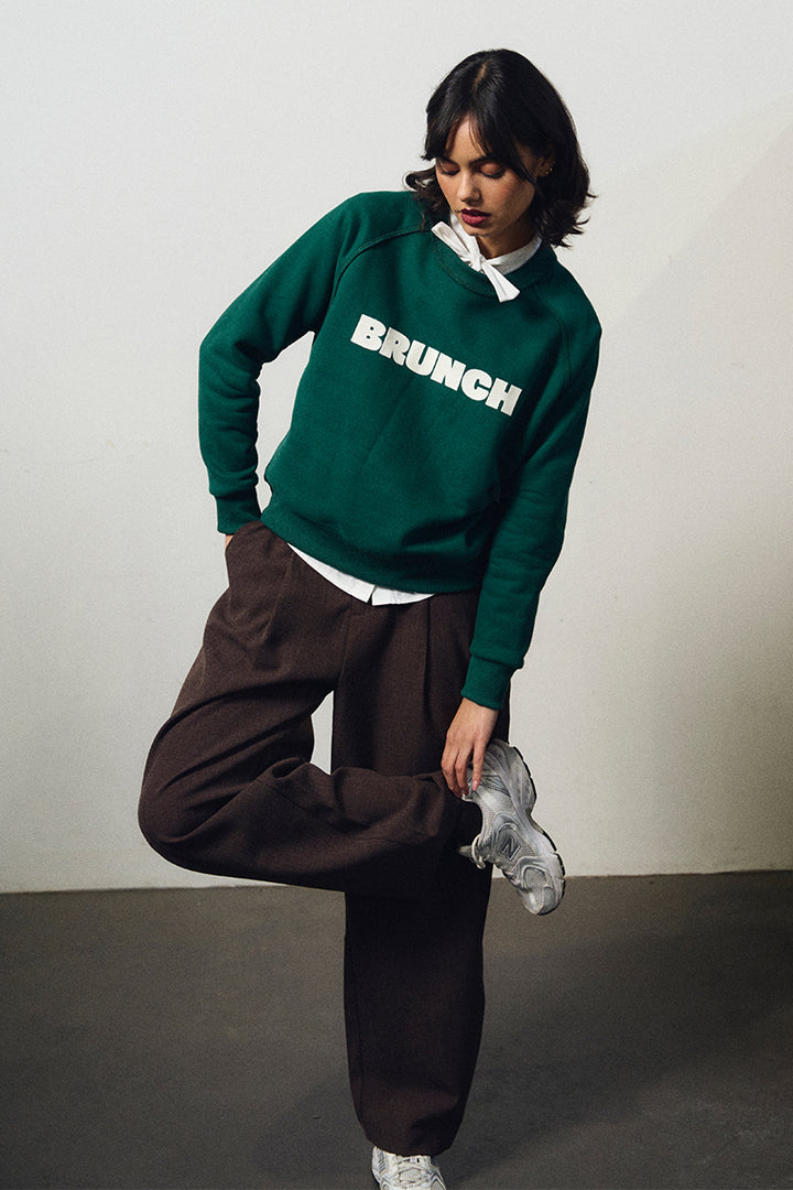 Pleated Barrel Trouser