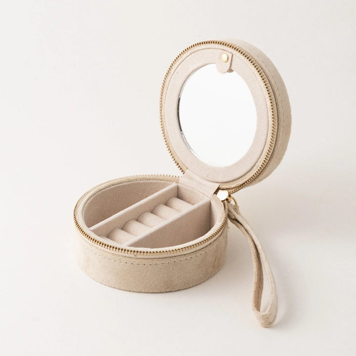 Resort Circle Travel Case- Moonstone