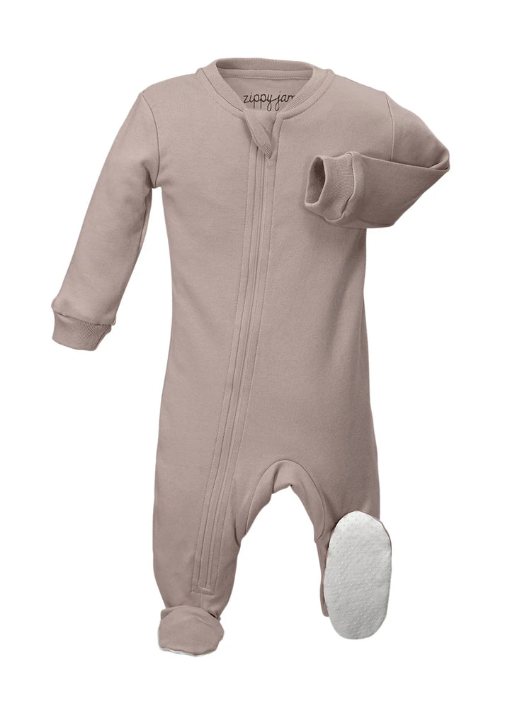 Rosey Dawn Organic Cotton Footed Sleeper