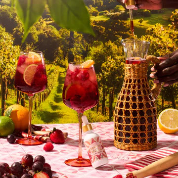 Mushroom Mocktails: Sangria