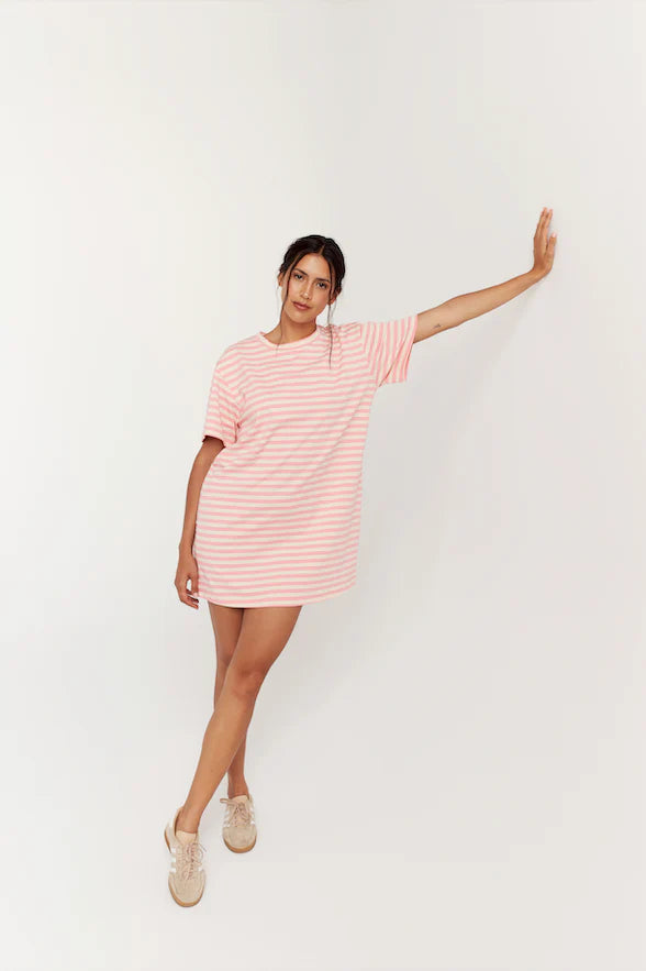 Sammie Pink Stripe Dress