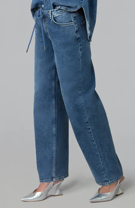 Remy Wide Leg Trouser- Heritage Indigo