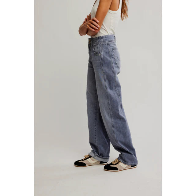 We The Free Aster Straight Denim - Slate