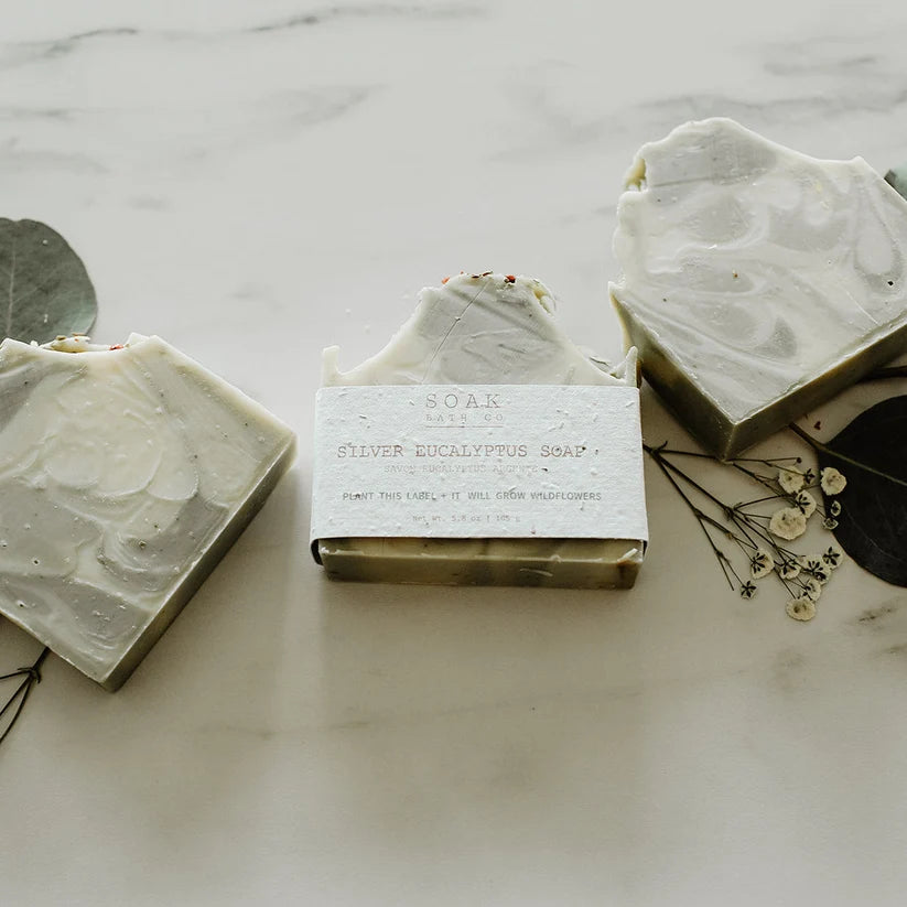 Silver Eucalyptus Soap Bar