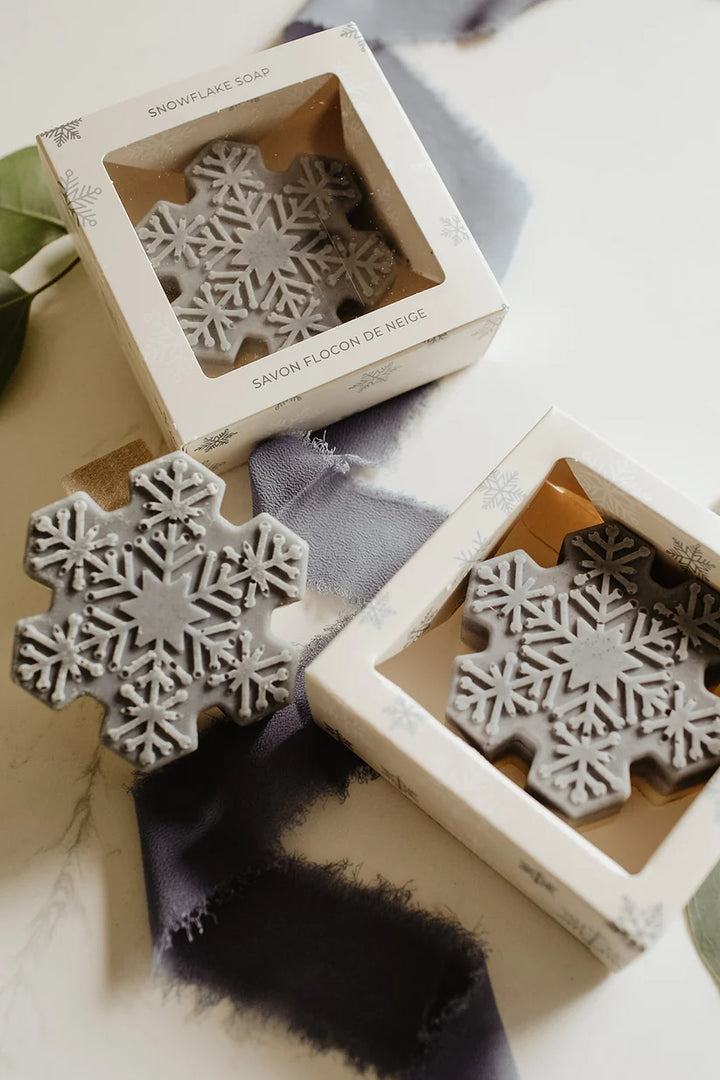 Snowflake Soap Bar