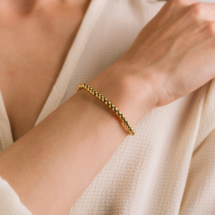 Solstice Stretch Bracelet- Gold