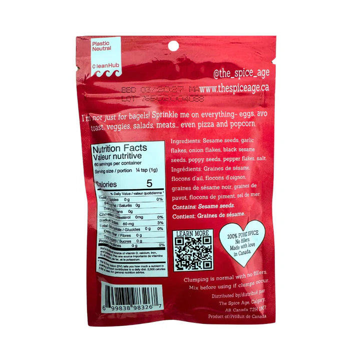 Spicy Everything Bagel Seasoning