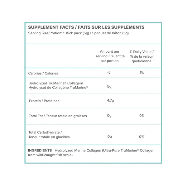 TruMarine® Collagen Single Serving Sticks