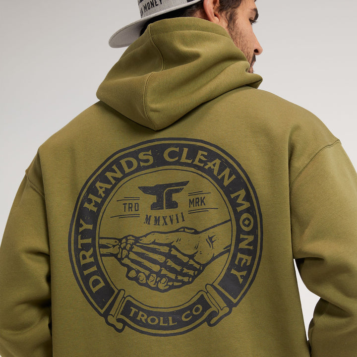 DHCM Haggler Hoodie - Military Green