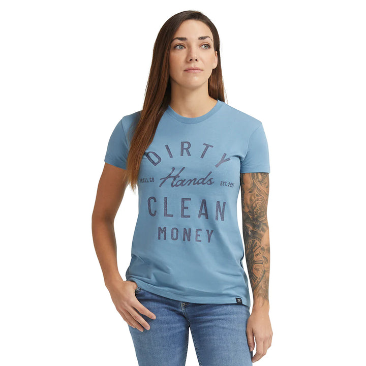 DHCM Juno Women's Tee - Slate Blue