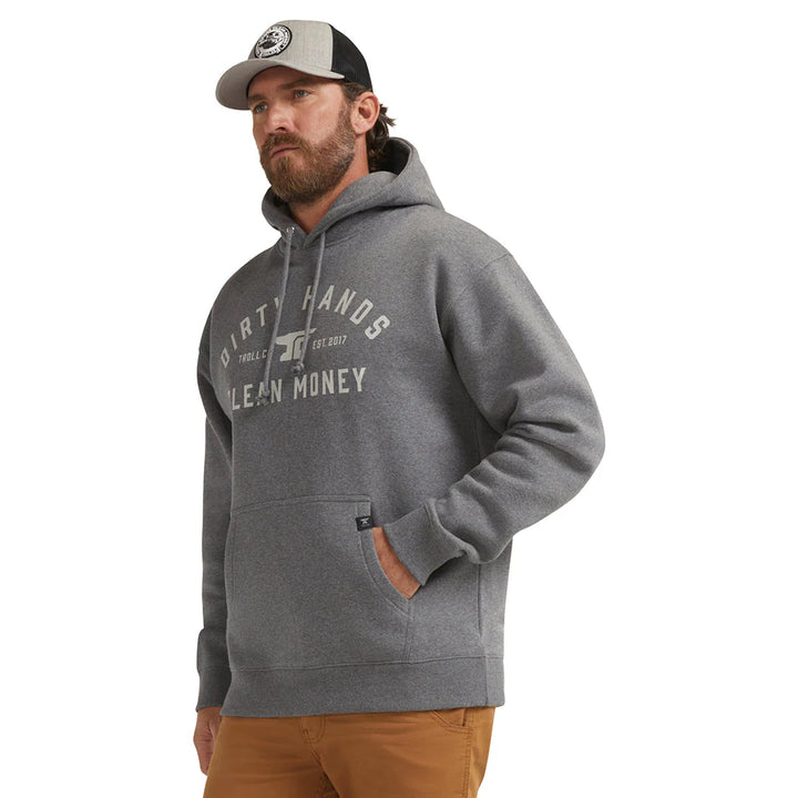 DHCM Classic Hoodie- Heather Charcoal