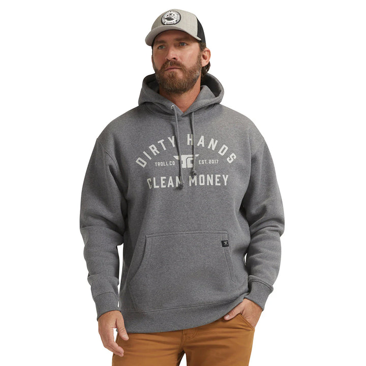 DHCM Classic Hoodie- Heather Charcoal