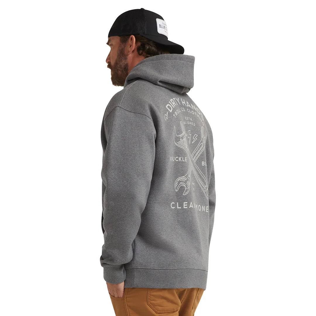DHCM Twisting Wrenches Hoodie - Charcoal Heather