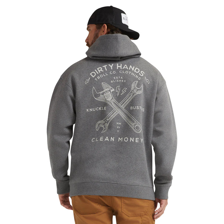 DHCM Twisting Wrenches Hoodie - Charcoal Heather
