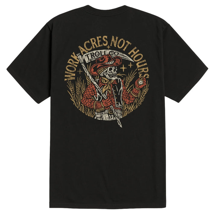 Work Acres Tee- Black