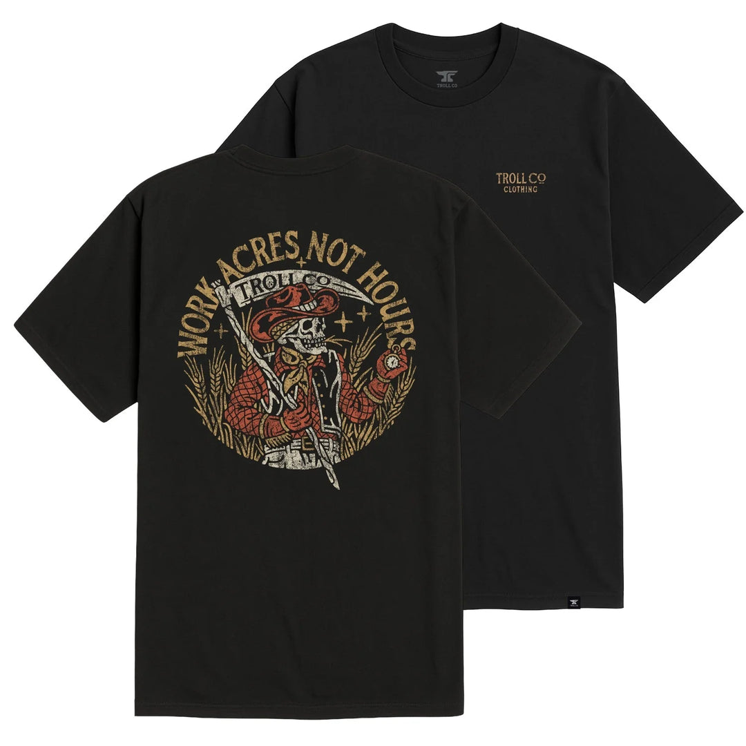 Work Acres Tee- Black