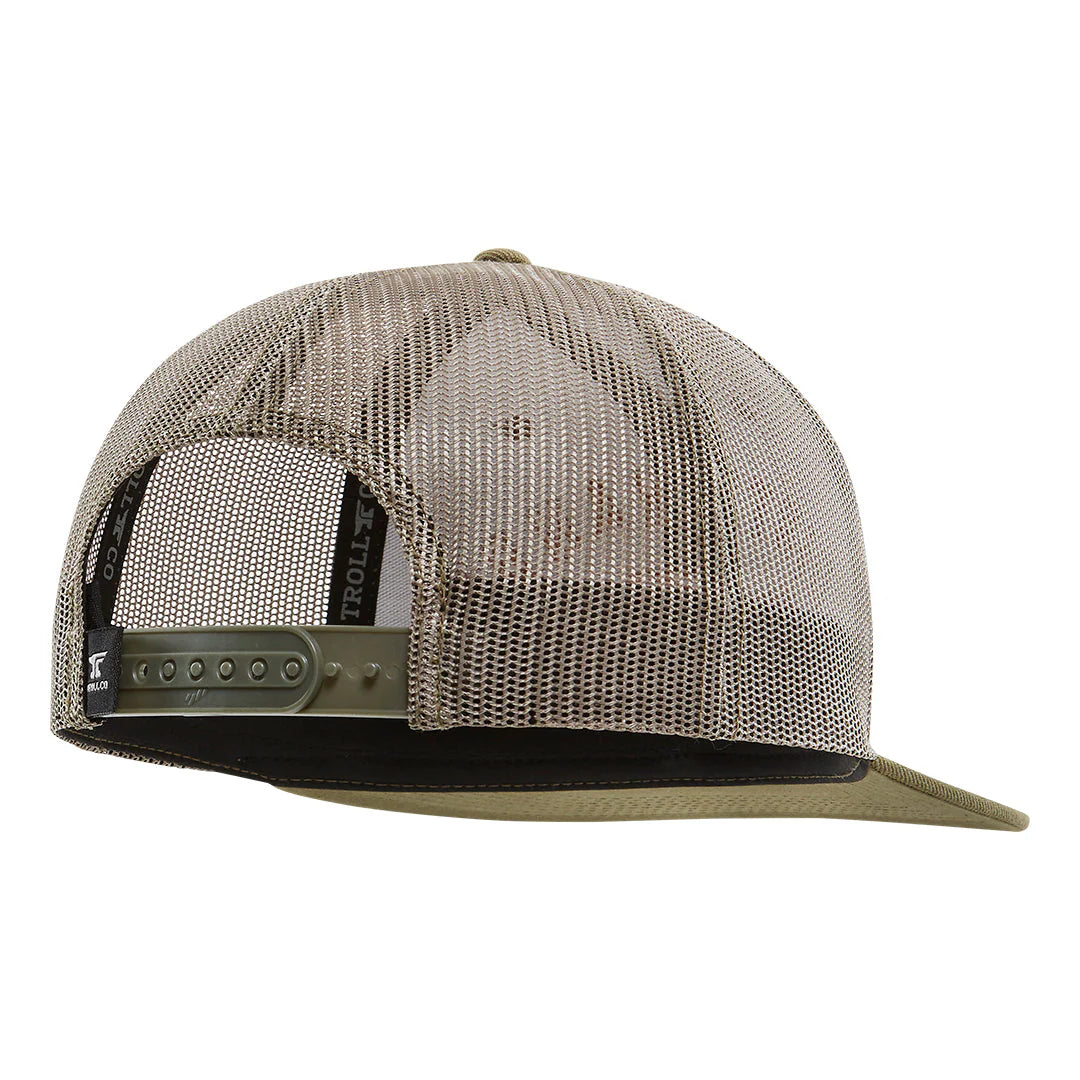 DHCM Classic Trucker Hat- Military Green