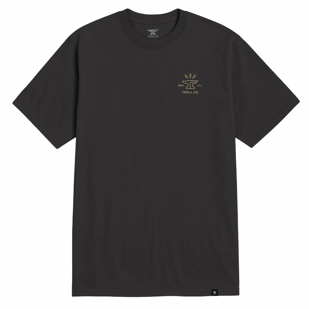 Men's Twisting Wrenches T-Shirt- Tar