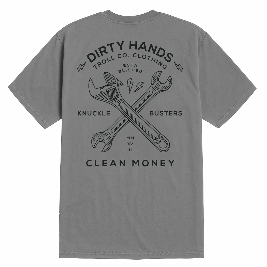 Men's Twisting Wrenches T-Shirt- Putty