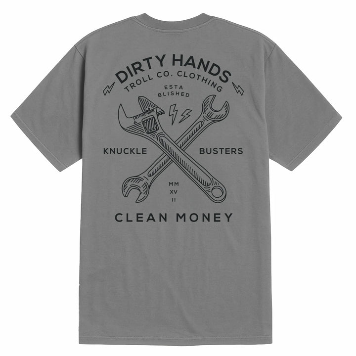 Men's Twisting Wrenches T-Shirt- Putty