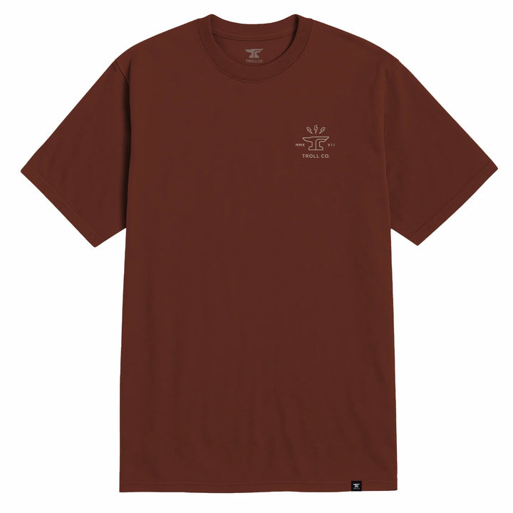 Men's Twisting Wrenches T-Shirt- Red Clay