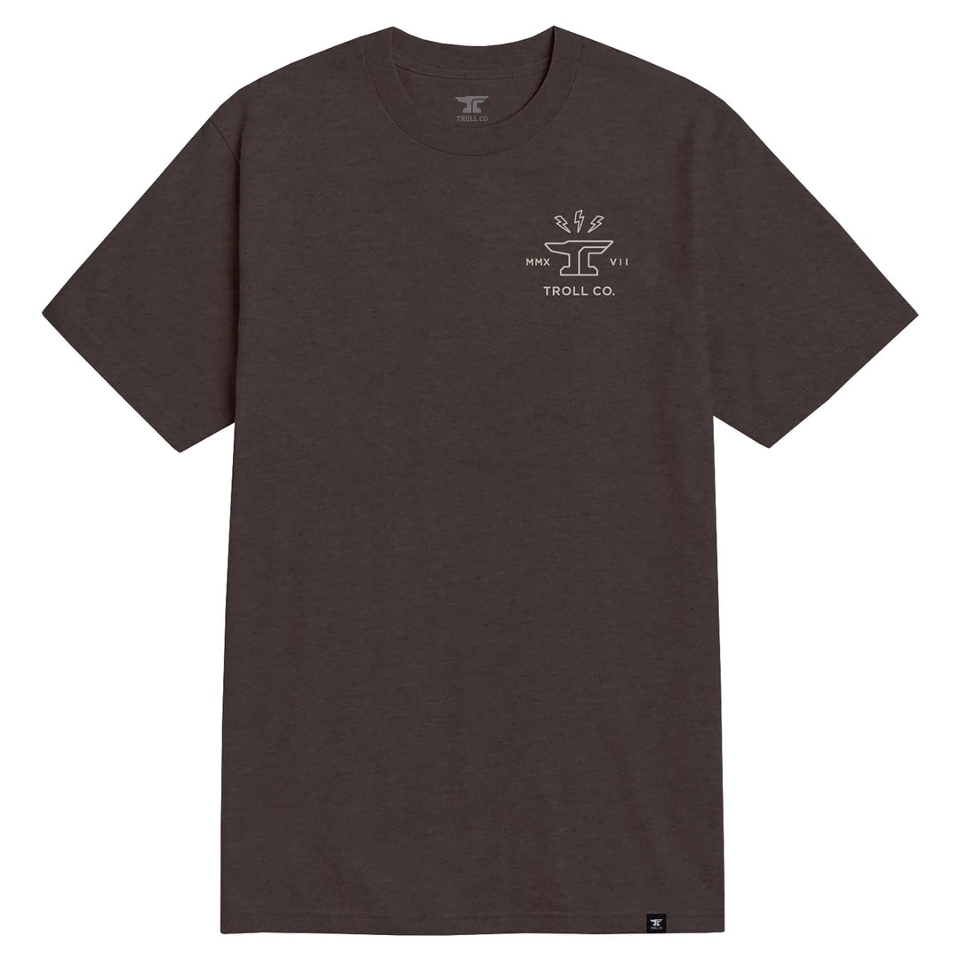 Men's DHCM Twisting Wrenches T-Shirt- Brown Heather