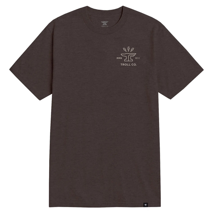 Men's DHCM Twisting Wrenches T-Shirt- Brown Heather
