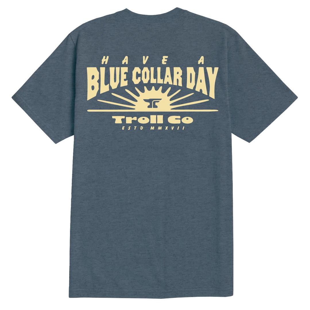 Men's Blue Collar Sun T-Shirt