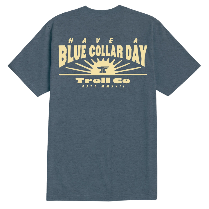 Men's Blue Collar Sun T-Shirt