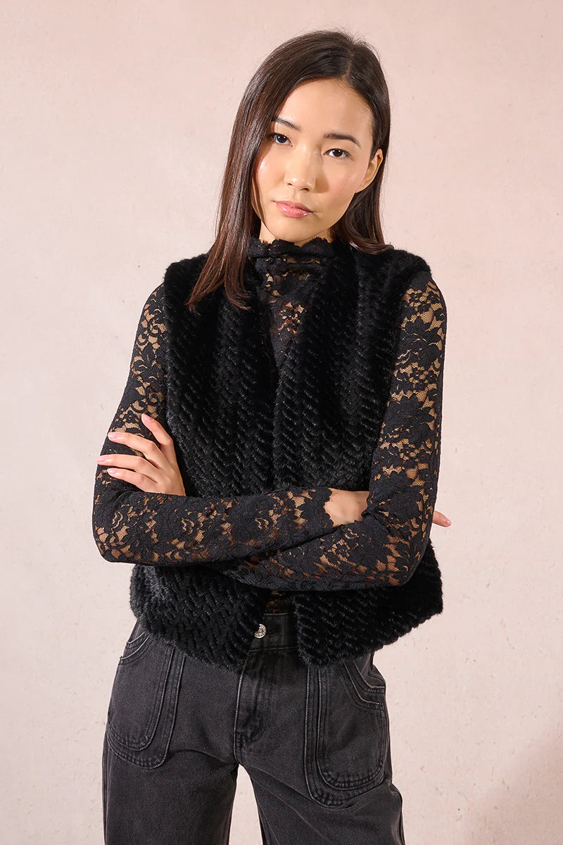 The Night We Remember Lace Top