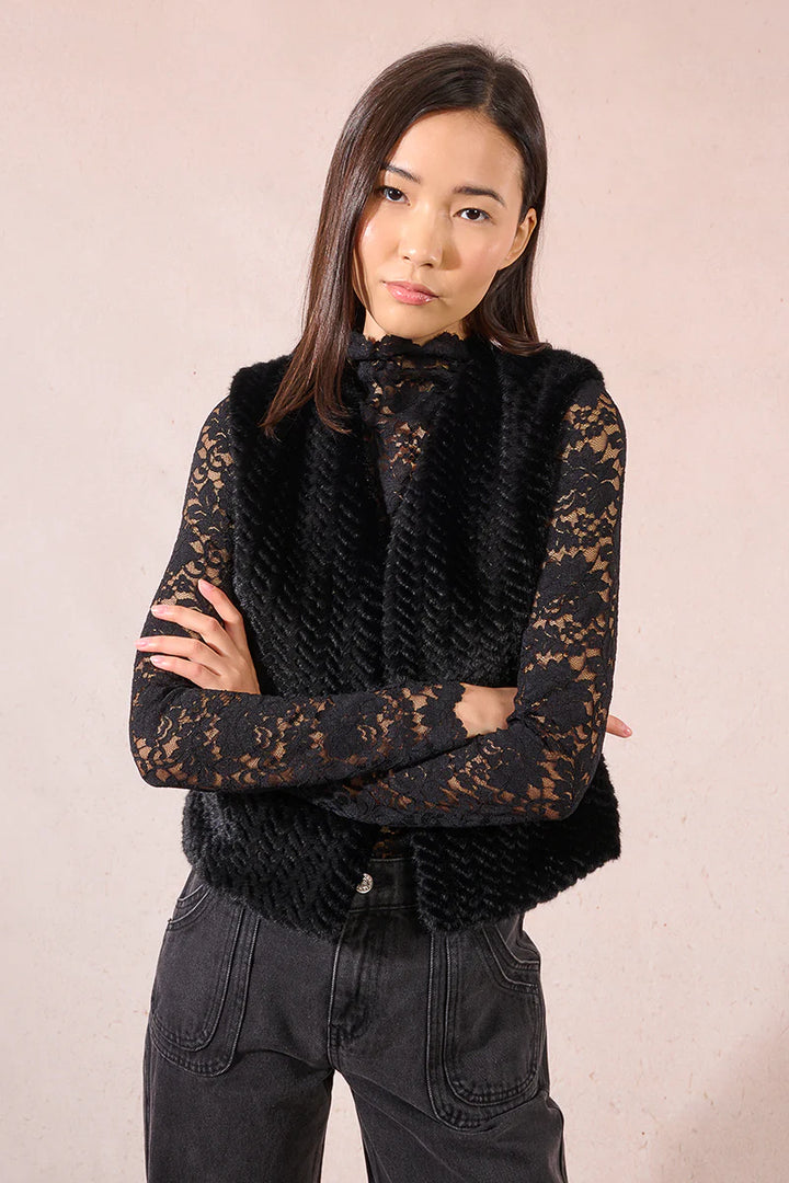 The Night We Remember Lace Top