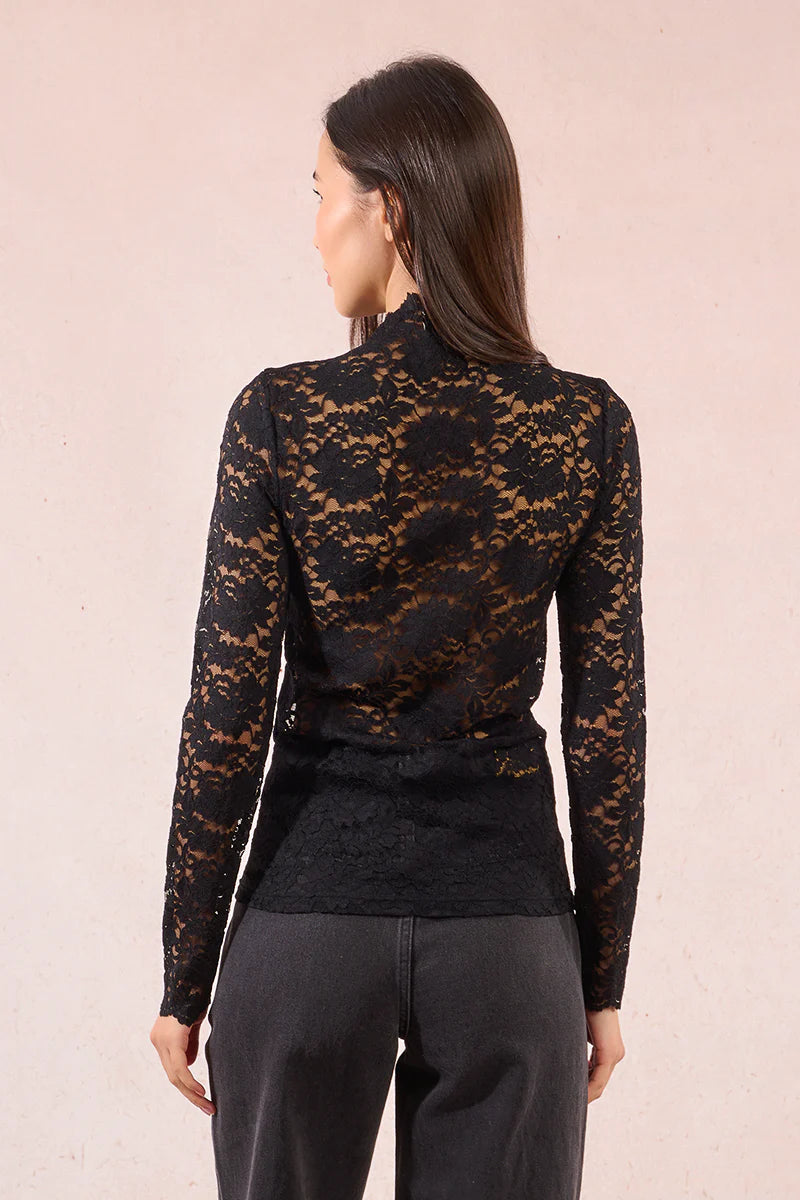 The Night We Remember Lace Top